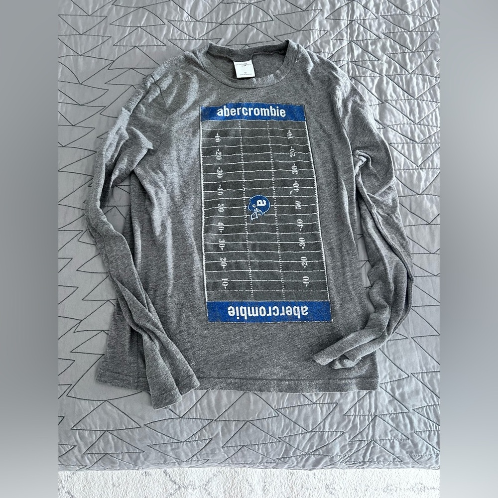 Abercrombie & Fitch kids boys long sleeve shirt size medium
